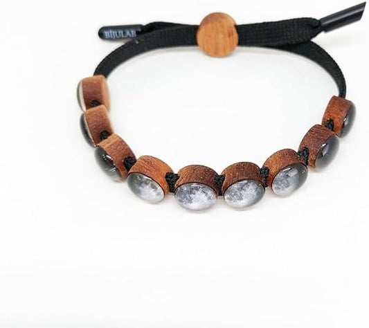 Moon faces bracelet