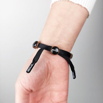 Moon faces bracelet