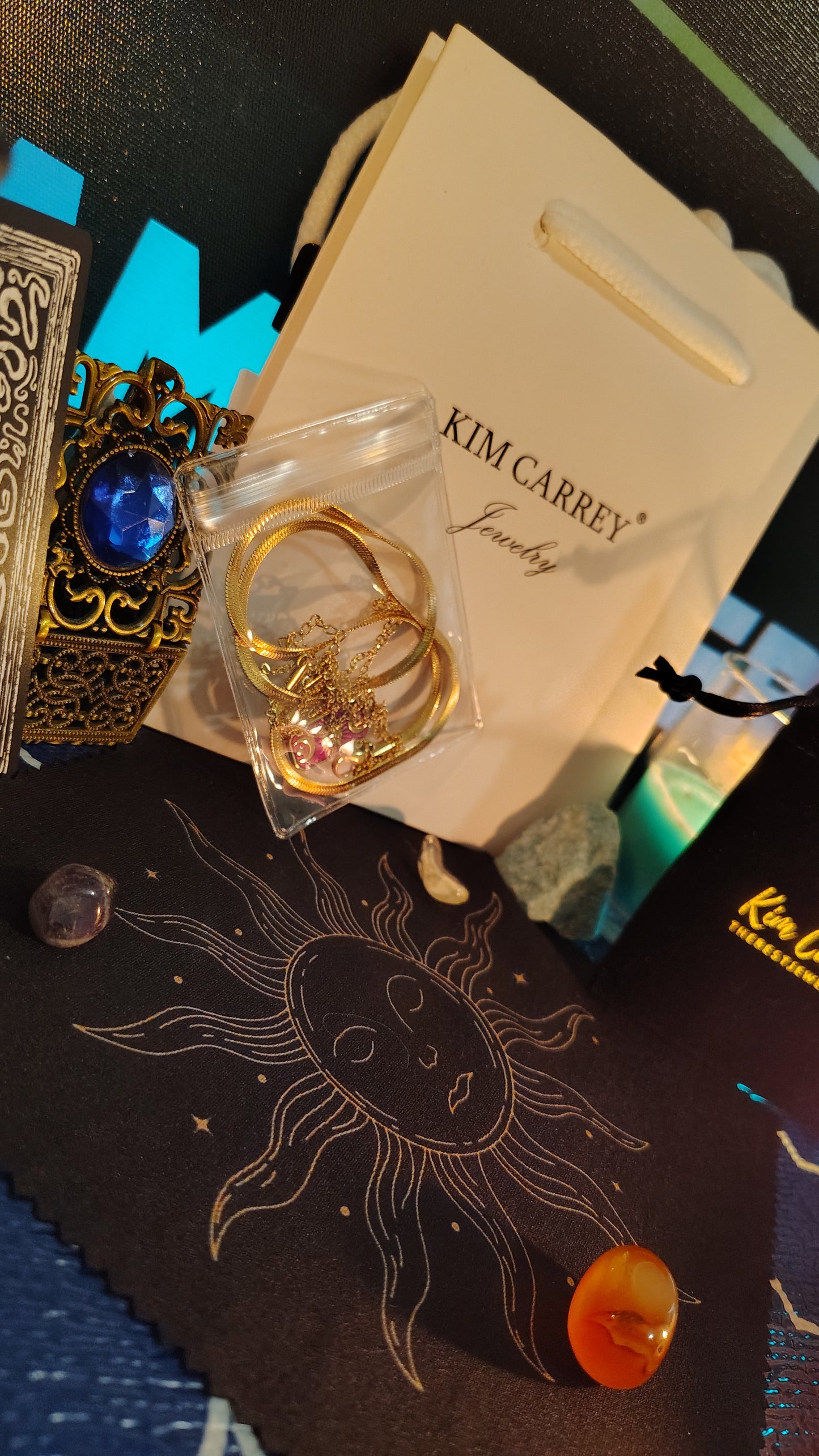 The Celestial Eye Whispers (24k Gold plated)