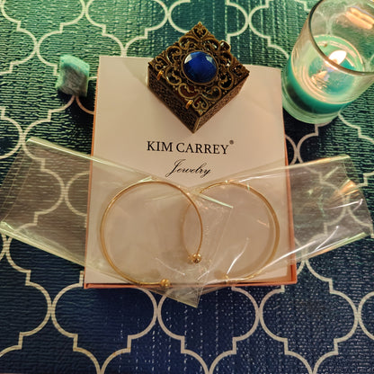 The Celestial Eye Whispers (24k Gold plated)